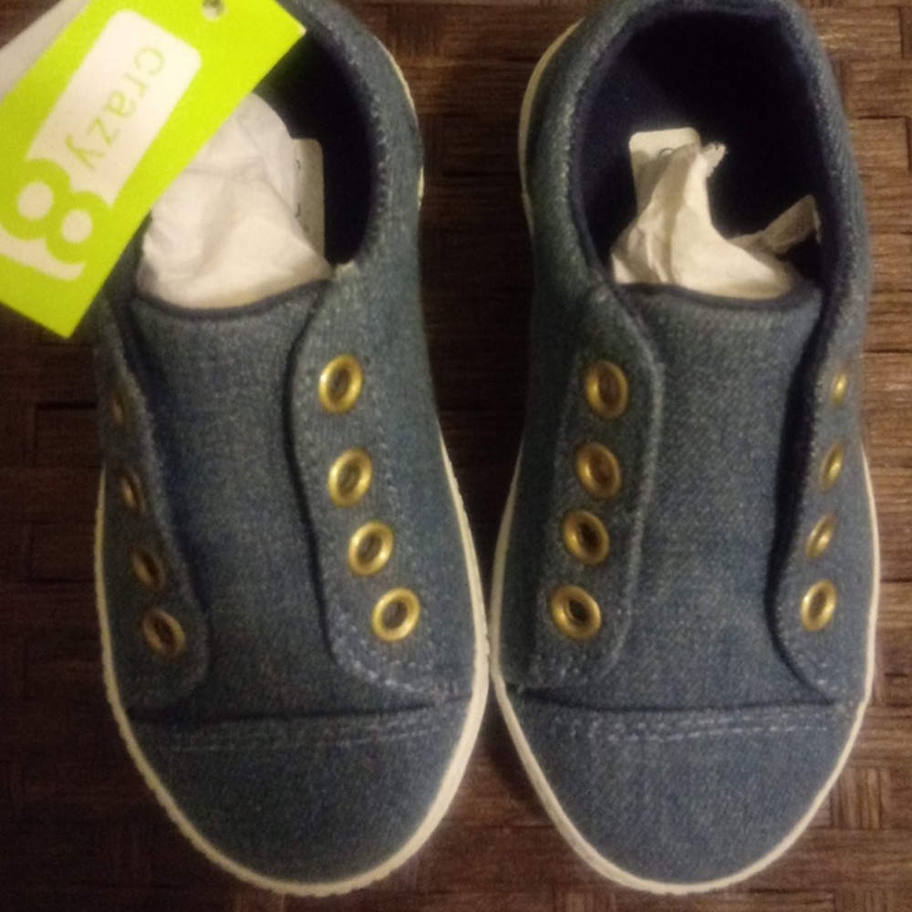 Toddler navy blue shoes